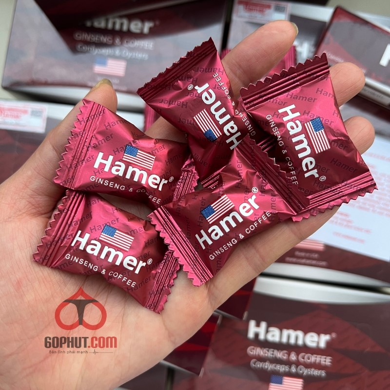Kẹo Sâm Hamer Chính Hãng Mỹ – Giải Pháp Ngậm Tăng Ham Muốn Cường Dương Hiệu Quả 1 Viên Duy Nhất