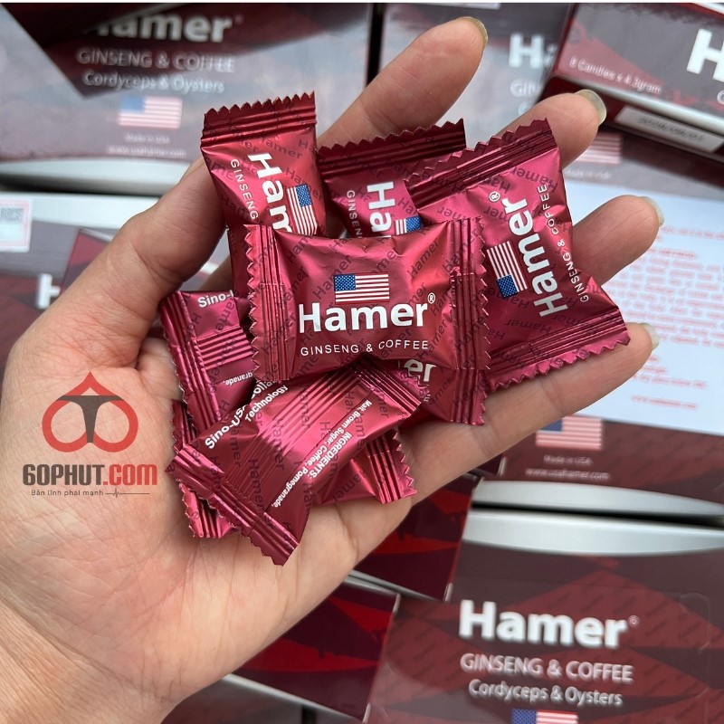 Kẹo Sâm Hamer Chính Hãng Mỹ – Giải Pháp Ngậm Tăng Ham Muốn Cường Dương Hiệu Quả 1 Viên Duy Nhất