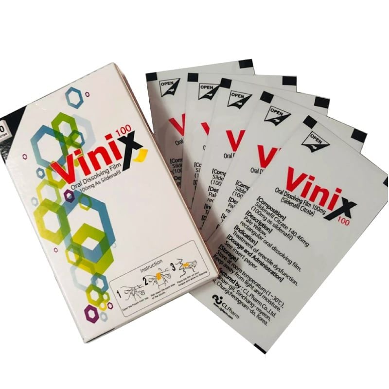 Tem Vinix Hàn Quốc cường dương tăng ham muốn kéo dài thời gian quan hệ