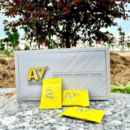 Kẹo cường dương A7 Alpha Seven tăng cường sinh lý hộp 10 viên